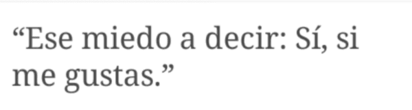 gusta alguien