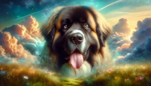 que significa sonar con un perro grande amigable