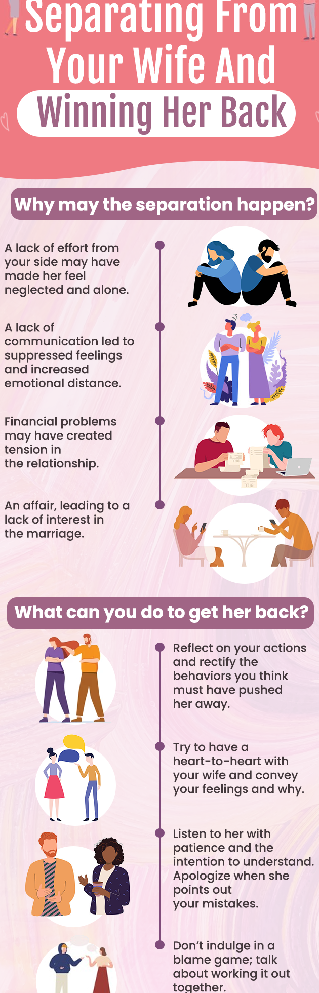 Cómo reconquistar a mi esposa después de la separación: Estrategias efectivas - Psico Fronteras