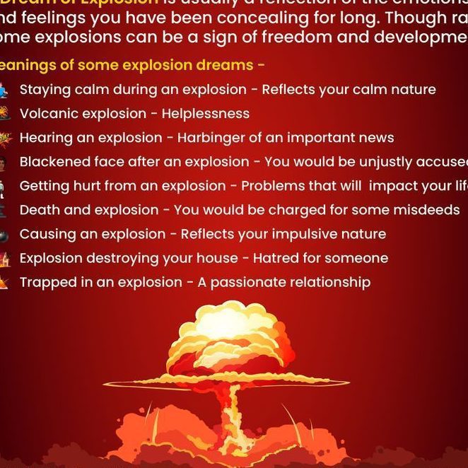 ¿Qué significa soñar con bomba? Interpretación y análisis de este sueño inquietante - Psico Fronteras