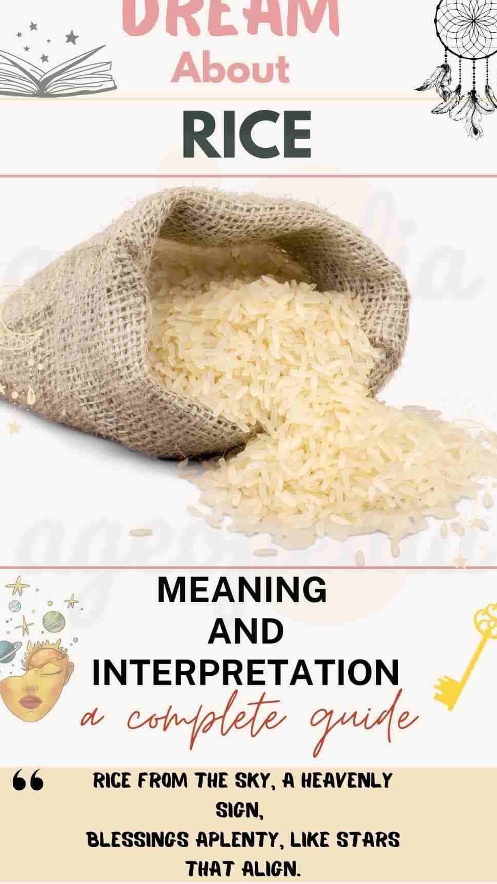 ¿Qué significa soñar con arroz? Interpretaciones y simbolismos en tus sueños - Psico Fronteras