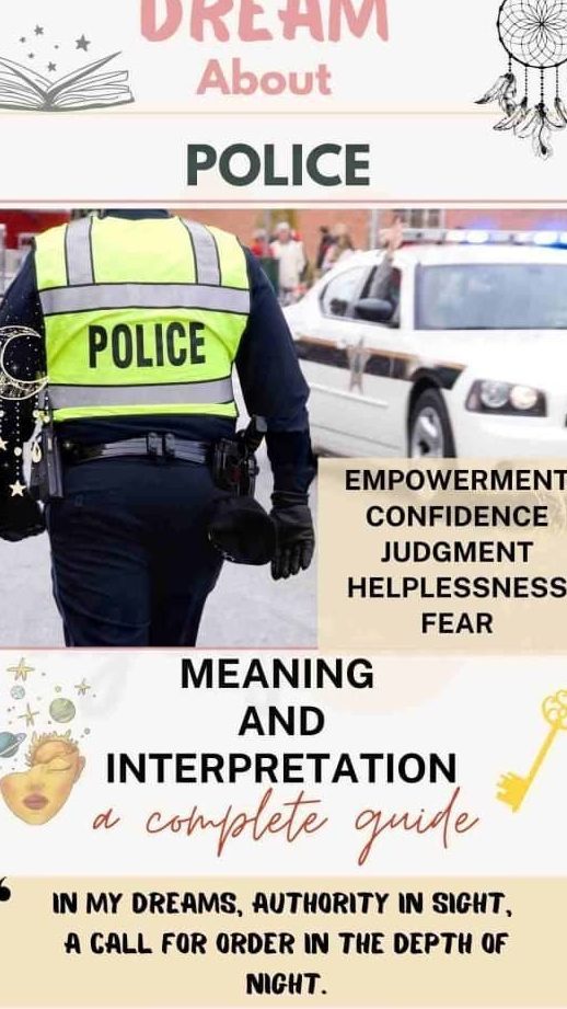 ¿Qué significa soñar con policías? Interpretaciones y simbolismo en tus sueños - Psico Fronteras