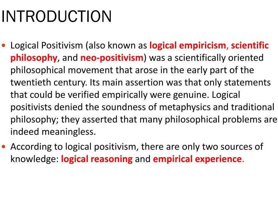 Positivismo y Empirismo Lógico: Influencias y Contribuciones en el Desarrollo del Pensamiento Moderno - Psico Fronteras