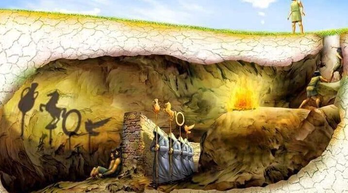 El mito de la caverna de Platón: significado e historia de esta alegoría filosófica - Psico Fronteras
