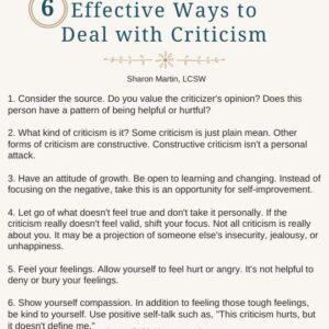 Consejos Efectivos para Encajar Mejor las Críticas en tu Vida Diaria - Psico Fronteras