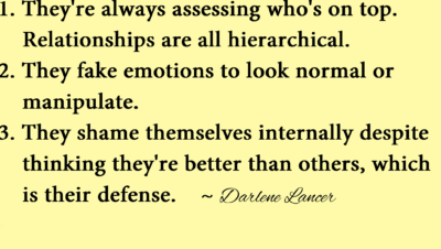 Por qué los narcisistas generan inseguridad en sus víctimas - Psico Fronteras