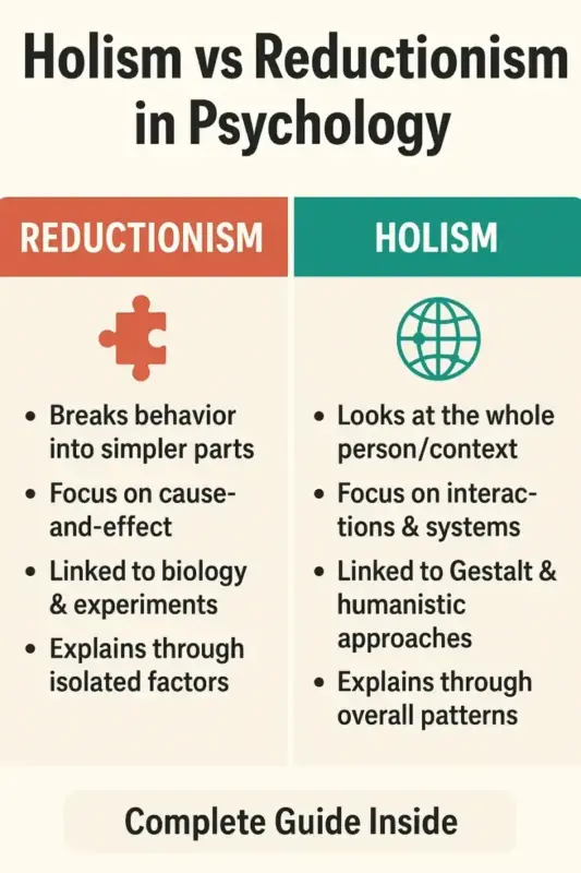 El reduccionismo en Psicología: más allá del cerebro y la mente humana - Psico Fronteras